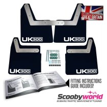 Scoobyworld Mudflaps - Subaru Impreza UK 300 Edition 2001-2002