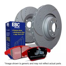 EBC PD12KF255 - SUBARU Legacy 2.5-3.0 (03-14) - EBC Brakes Pad And Disc Kit To Fit Front