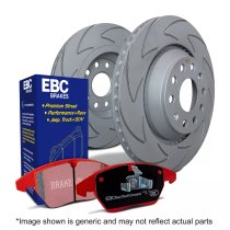 EBC PD17KF045 Subaru Impreza WRX STI (114 Pcd) (05-06) EBC Brakes Pad And Disc Kit To Fit Front